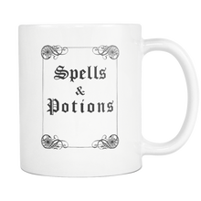 Load image into Gallery viewer, Spells and Potions Grimoire Mug - Hello Violet
