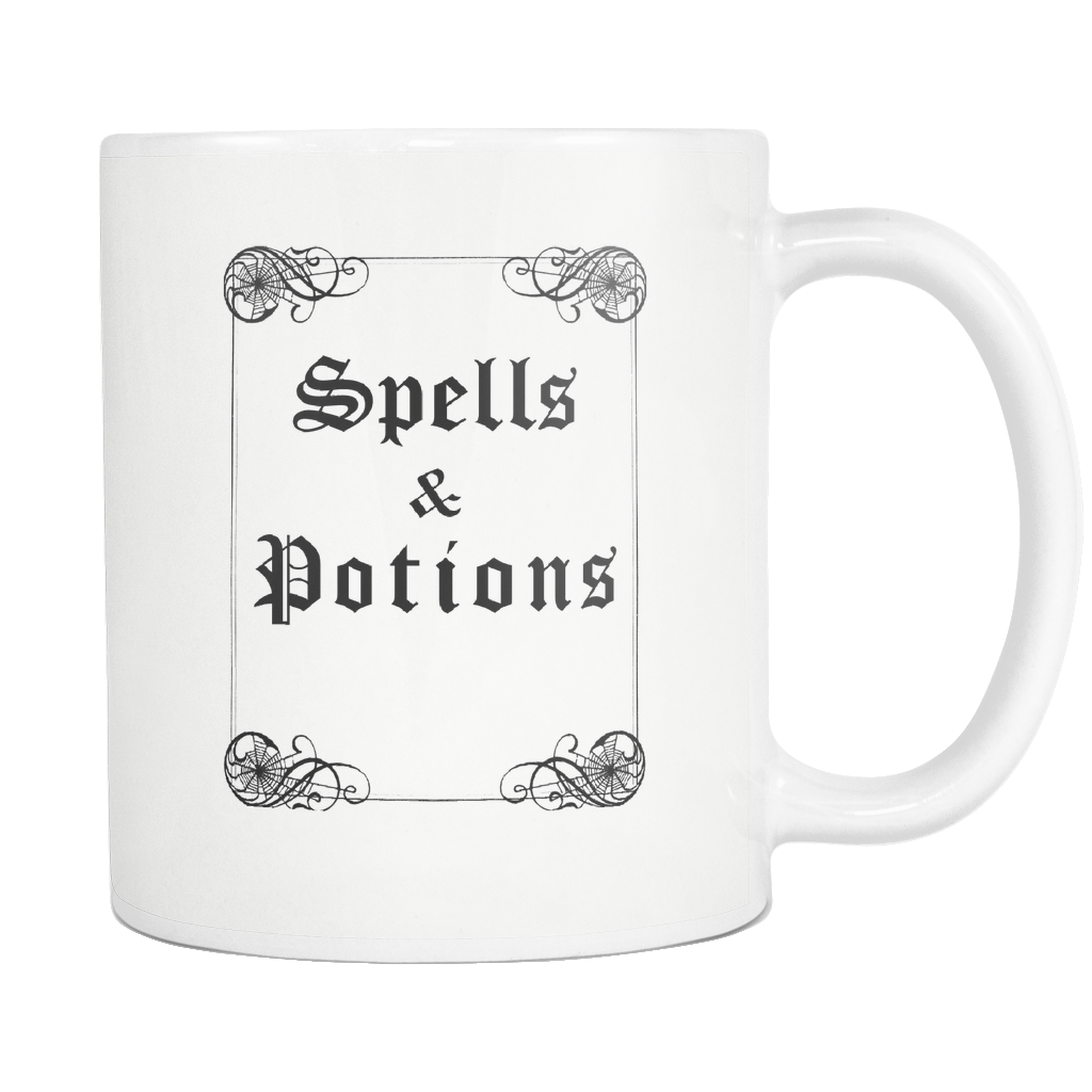 Spells and Potions Grimoire Mug - Hello Violet