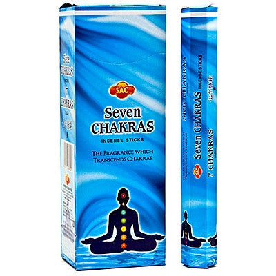 7 Chakras SAC Incense 20 Sticks - Hello Violet