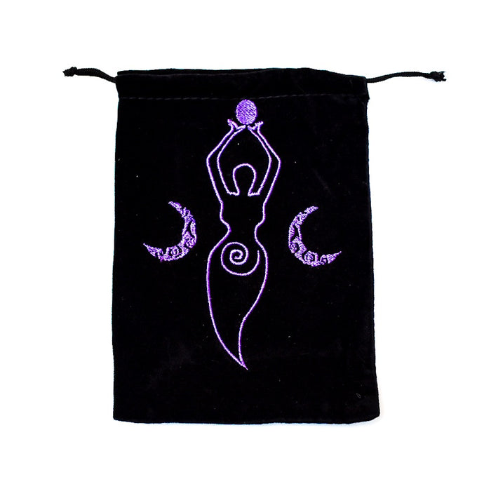 Velvet + Violet Moon Goddess Tarot Bag - Hello Violet