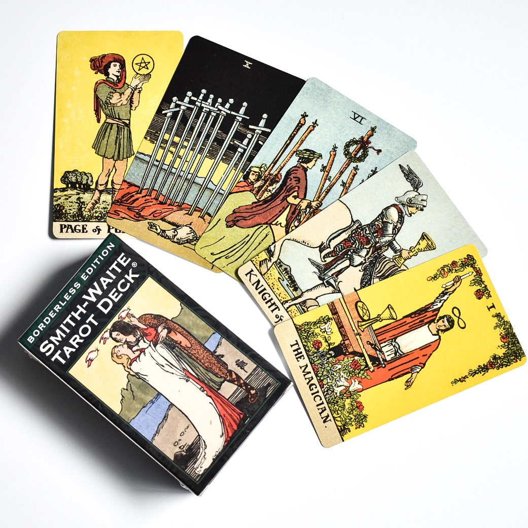 Smith-Waite Borderless Tarot Deck - Hello Violet