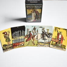 Load image into Gallery viewer, Smith-Waite Borderless Tarot Deck - Hello Violet

