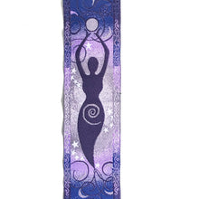 Load image into Gallery viewer, Violet Moon Goddess Carpet Wall Hanging - Hello Violet

