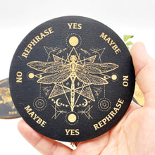 Load image into Gallery viewer, Engraved Wood Mini Round Pendulum Board 4”
