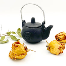 Load image into Gallery viewer, Pentacle Cast Iron Kettle Cauldron
