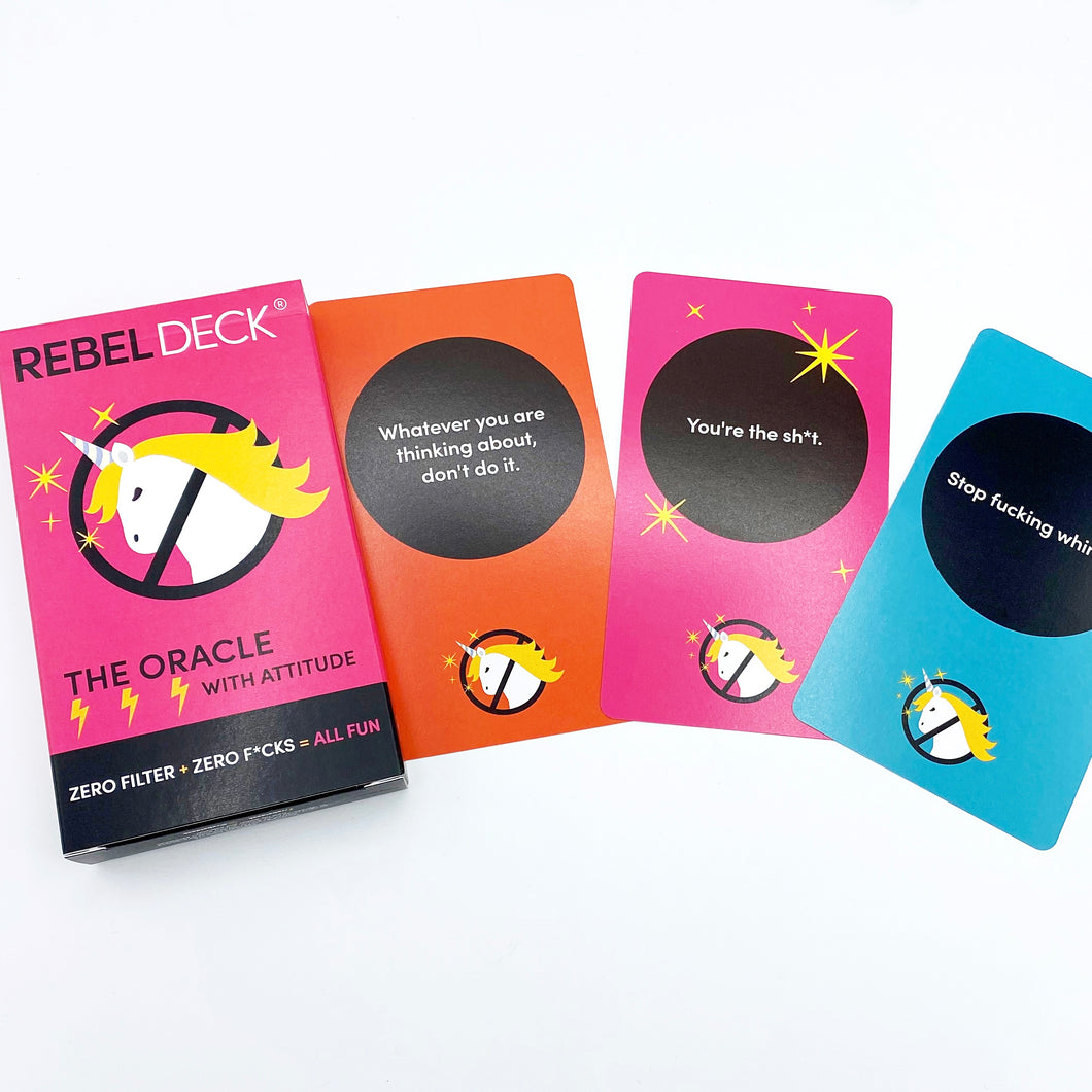 Rebel Deck | Original Edition | Funny Modern Oracle Cards