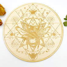 Load image into Gallery viewer, Honey Bee Crystal Grid
