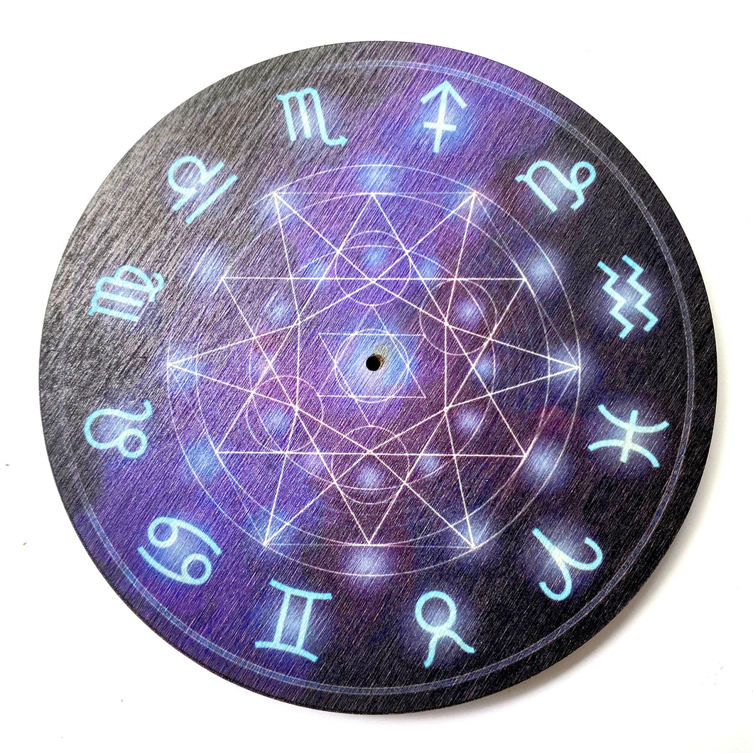 Zodiac Wood Incense Burner