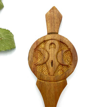 Load image into Gallery viewer, Wooden Ritual &amp; Herb Spoon

